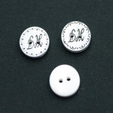 2 Holes New Design Polyester Button (S-037)