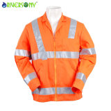 Orange Work Jacket for Man