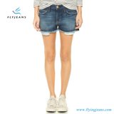 2017 Hot Sell Ladies Short Light Blue Denim Jeans by Fly Jeans