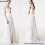 Hot Sale Simple White Wedding Dress with Outerwear