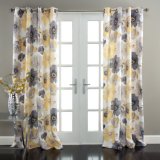 Blackout Curtains with Print for Bedroom