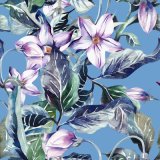 Flower Printing Fabric for Swimwear (ASQ079)
