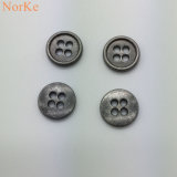 Alloy 4 Holes Metal Button Sewing on Apparel