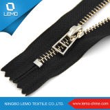 Fashion High Polished 3# Two Way Metal Zipper for Sale