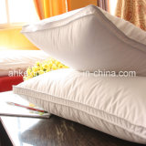 Comfortable 50% Grey Duck Down Bed Pillow