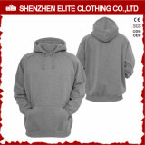 High Quality Custom Plain Grey Hoodies Wholesale (ELTHI-34)