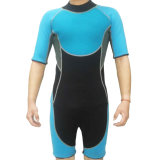 Short Neoprene Nylon Surfing Wetsuit /Swimwear/Sports Wear (HX15S11)