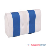 Printed Stripe Microfiber Suede Sports Towel