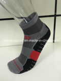 Customized Men Nylon Elastane Running Socks