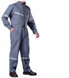 Sunnytex Mechanic Adults Breathable Cotton Coverall with Reflective Tape