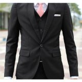 Top-Quality Latest Men's Slim Fit Business One Button 3PCS Suits