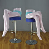 Yazi Fiberglass Female Legs Sitting Mannequin for Underwear Display