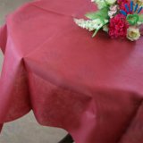 50GSM Burgundy Dark Red Polypropylene Nonwoven Fabric for Table Cloth & Tablecloth