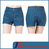 Women's Stretch Blue Denim Shorts (JC6065)
