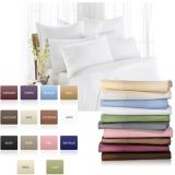 Soft Hand Feeling High Quality Soft Sink Luxurious Fashion Microfiber Bed Sheets