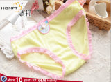 New Lacework Young Girls Air Hole Cotton Candy Underwear Soft Ventilate Cotton Panties