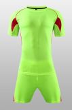 Customize Blank Soccer T Shirt and Pants Plain Dye Football Jersey Set