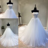 Wholesale Satin Ball Gown Bridal Dresses Wedding Dress