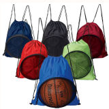 420d Polyester Drawstring Backpack for Basket Ball