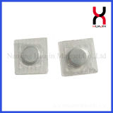 Plastic Cover Sewing Magnet Button for Clothing