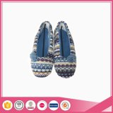 Knit with Pompom Ballerinas Slippers