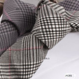Factory of ODM Hot Sale Casual Colorful Checked Linen Skinny Neckties