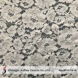 Textile Guipure Cotton Lace Fabric for Wedding Dresses (M3479-G)