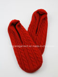 Acrylic & Fleece Children's Quality Red Knitted Warm Socks