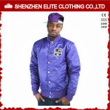 Custom Embroidered Quilted Bomber Jacket Hip Hop