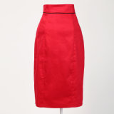 Wholesale Clothing From China 100% Cotton The Red Pencil Skirts