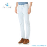 Slim-Fit Denim Jeans with Slight Distressing for Men by Fly Jeans