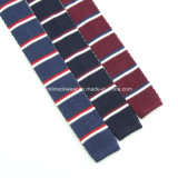 Striped Private Label Fashion Wool Knit Tie for Men