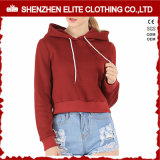 Bright Colored Cheap Blank High Quality Smart Hoodie Burgundy (ELTCHI-14)