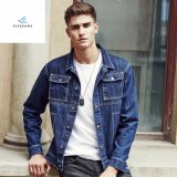 Fashion Slim Men Cotton Long Sleeve Denim Jackets with Printing by Fly Jeans