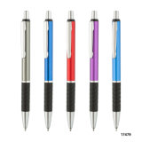 Promotional Advertising Cheap Simple Metal Ball Pen with Customized Logo