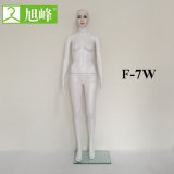 Vintage Underwear Display Scarf Matte Female White Mannequin