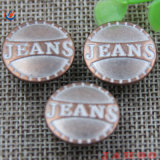 Customized Brand Logo Engraved Jeans Buttons and Rivets