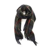 Paid Style Acrylic Winter Blanket Scarf Shawl for Women (LS-AC-1001)