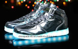 Fashion High Ankle Casual LED Light Shoes