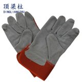 10.5 Inch Cow Split Leather Welding Gloves for Welder