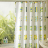Home Decorative Polyester Shower Curtain for Bathroom (18S0066)