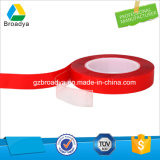 1.0mm Double Sided Red Film Acrylic Acid/Transparent Vhb Tape (BY3100C)