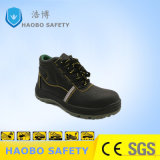 Leather Safety Shoes with Reflective Stripe