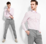 Fashion Stylish Made to Measure Men Dress Shirt Long Sleeve Cotton Shirt