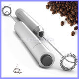 Stainless Steel Drink Mixer Blender Handheld Electric Milk Frother
