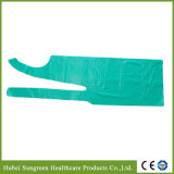 Disposable PE Apron in Green Color