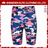 Wholesale Newest Design Pink Camo Cycling Shorts for Women (ELTCSI-33)