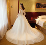 2017 New Style Soft White/Ivory Tulle Bridal Wedding Ball Gown