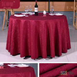 Red Banquet Round Table Cover