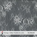 Swiss Voile Chantilly Lace Fabric (M0105)